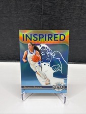 Georgia Amoore 2025 Leaf Metal Women of Sport #3/8 Platinum Inspired Prismatic 