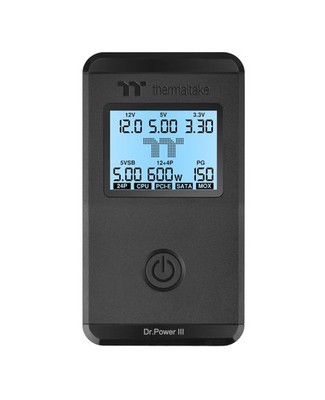 Dr. Power III ATX Power Supply Tester AC069OO1NANA1 PCIe 12+4pin 12V