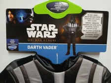 Jazwares Child 7/8 Star Wars Darth Vader Costume Jumpsuit, Cape, Mask,  Gloves