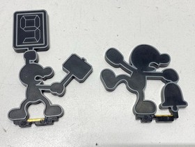 Lot of 3 Nintendo Amiibos: Mr Game and Watch, Chibi-Robo & Inkling Boy