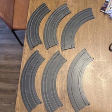 Tyco Vintage HO 1970  s Speedways  5749  5749-1, 9  Radius Tracks, Lot Of 6