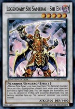 Legendary Six Samurai - Shi En Super Rare Ra Yellow Mega Pack RYMP-ENSE1 NM