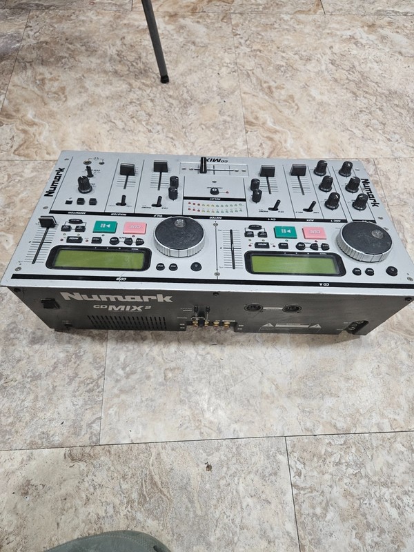 Numark CD Mix 2 Professional CD Mixing Console. UNTESTED NO CABLE