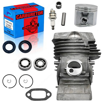 #ad #ad Cylinder Piston Replacement For Stihl MS291 MS271 Chainsaw 47mm Big Bore Top End $64.69