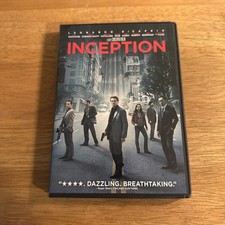 Inception Staring Leonardo DiCaprio Movie DVD 2010 