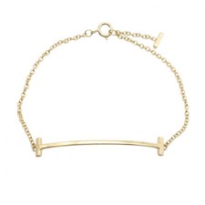 Bracciale piccolo TIFFANY&CO T Smile 14,5 cm oro giallo 18KYG usato donna