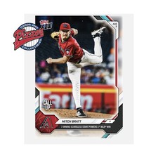 Mitch Bratt Call-Up 1st Win 2026 MLB Topps NO...