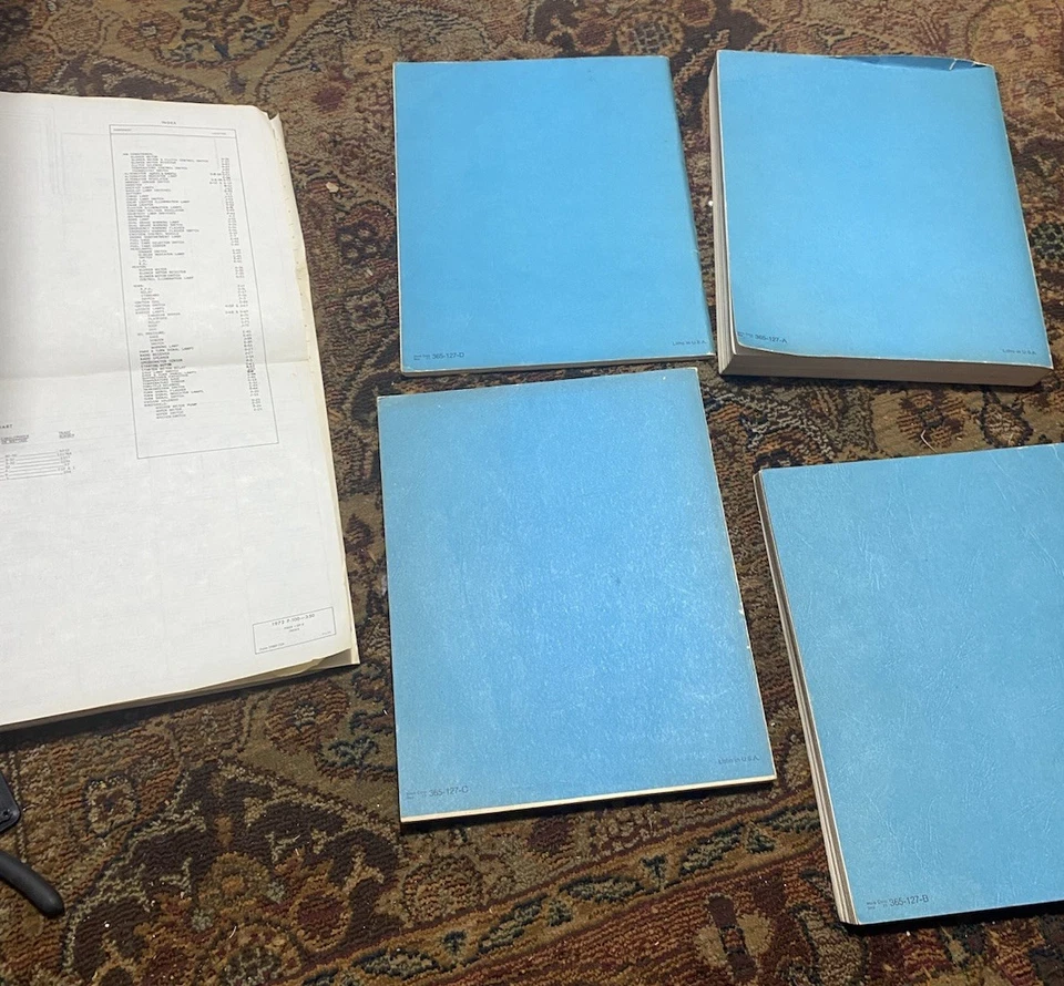 Ford 1972 camioneta pickup taller manual de reparación conjunto F100 F250 F350 Foto 3 de 4