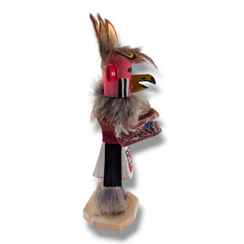 6 Inch Redtail Hawk Kachina Doll - Picture 3 of 5