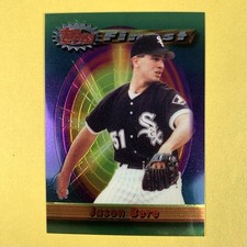 1994 Topps Finest Baseball Jason Bere card #12 Chicago White Sox