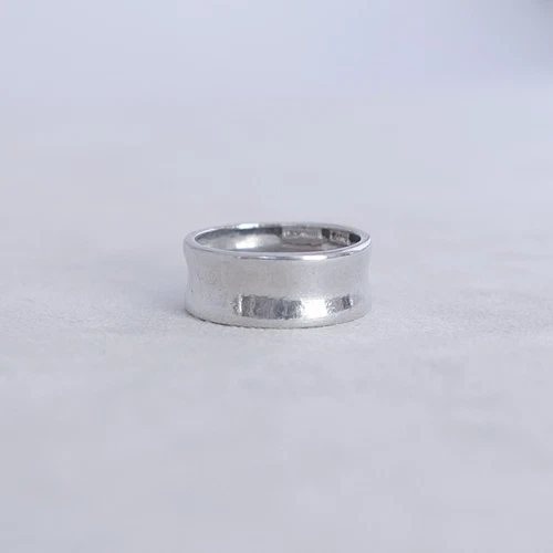 Sterling Silver 925 Ring Band 1/4" Wide Size 6 Weight 3.3g - Picture 1 of 4