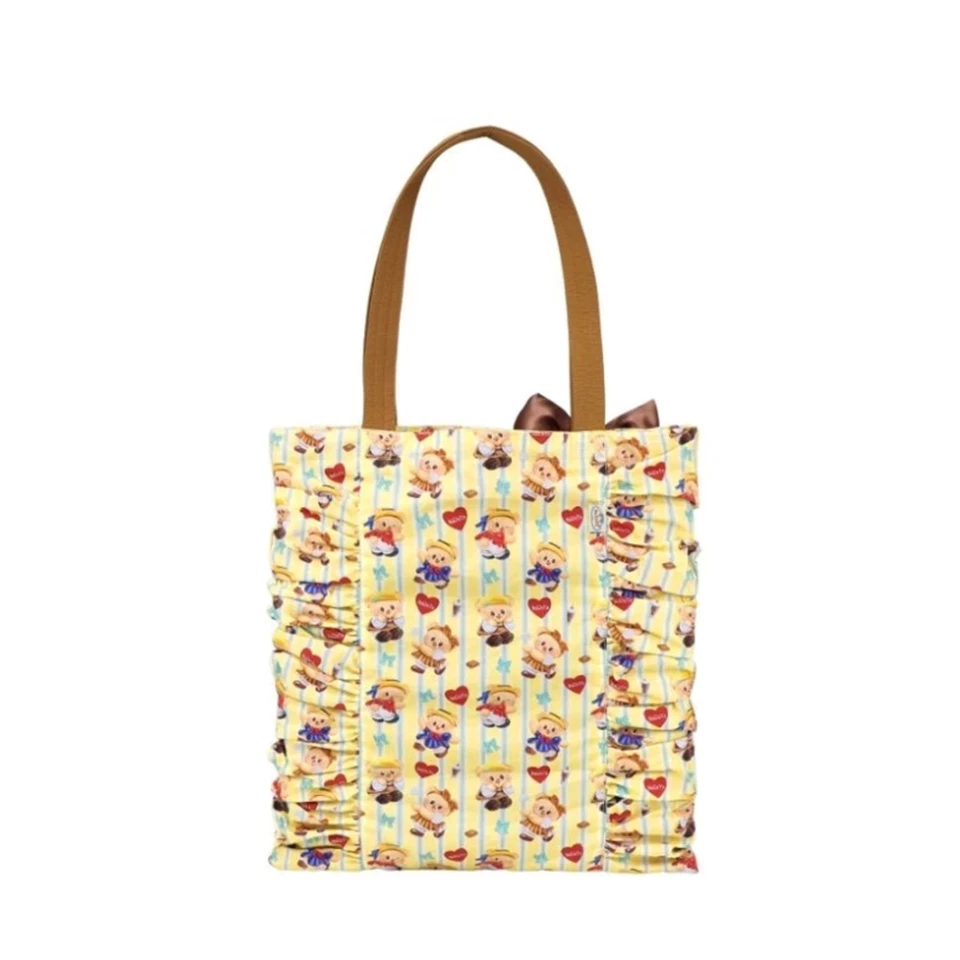 Bolso de hombro amarillo grande NaRaYa x Butterbear Collection Foto 2 de 4