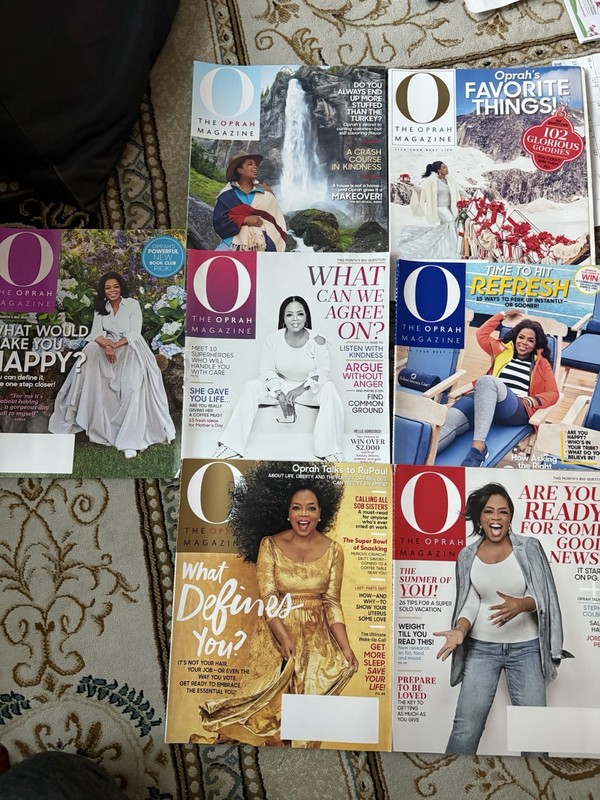 Seven O The Oprah Magazines 2017 2018 Editions 