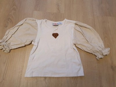 schöne Trachtenbluse, Bluse  Mädchen 1/2 Arm, Leinen, ISAR TRACHTEN, Gr 128