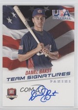 2015 Panini USA Baseball Blue Ink 366/499 Daniel Bakst #18U-DB Auto 4f5