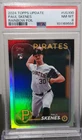 2024 Topps Update Paul Skenes Rookie Card #US100 Rainbow Foil Pirates RC