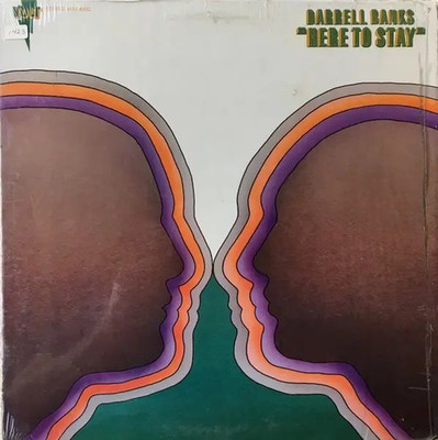 LP Darrell Banks Here To Stay US PITMANN PRESS ON DARK BLUE LABELS NEAR MINT