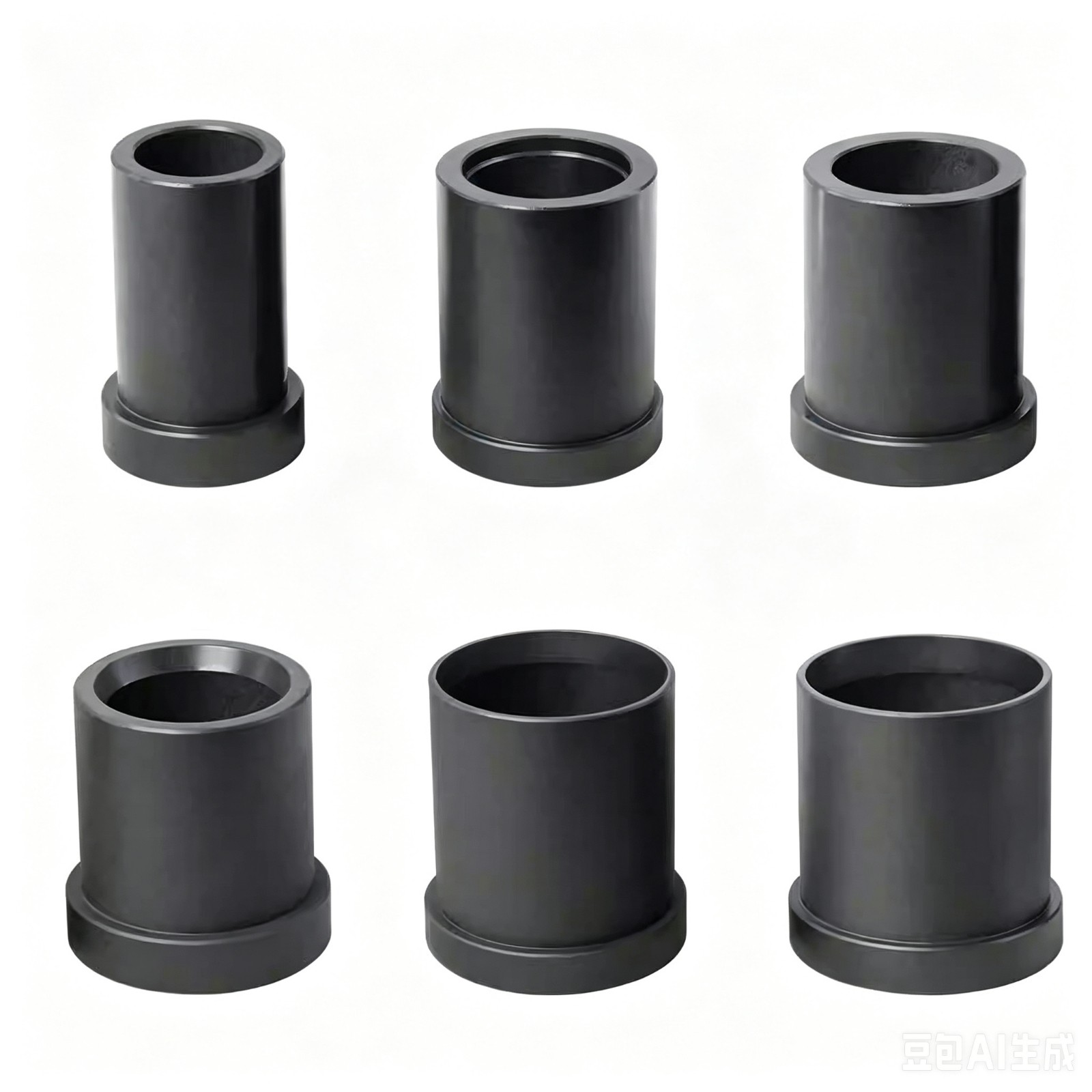 6 Pieces Bush Removal Tool Automotive Bushing Sleeve Matte for Garage,