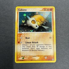 Pokemon Cubone 60/112 FireRed & LeafGreen Reverse Holo 50HP Eng 2004 Basic NM