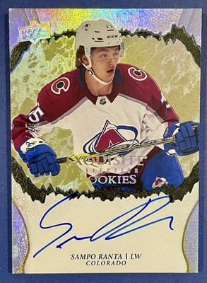 2021-22 Exquisite Gold Auto/25 Sampo Ranta Colorado Avs. Lowest price on eBay!