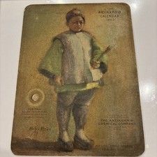 Helen Hyde Art Pharmacy Advertising Calendar 1903 Antikamnia Tablets St Louis Mo