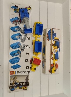 LEGO Legoland 686 Kipper Trucks & Loader - Vintage 70er Jahre - OVP - Classic Set