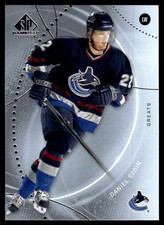 2025-26 SP GAME USED GREAT BASE CARD DANIEL SEDIN VANCOUVER CANUCKS #85