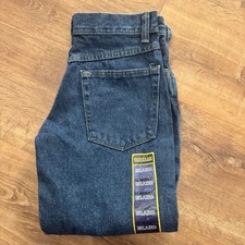 NWT Rustler Boys Relaxed Fit Husky Jeans Size 10 Blue Denim 100 Cotton Durable