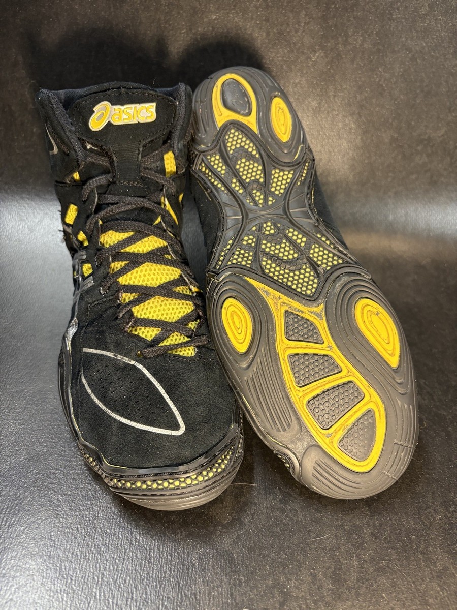 Athletic Shoes Asics Wrestling Shoes Yellow ASICS Dan Gable