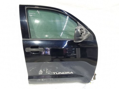 #ad #ad 2010 2013 Toyota Tundra OEM Front Right Door 202 Onyx Black HAS DAMAGE $276.25