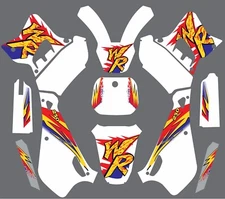 Old School decals for YAMAHA WR 250 WR250 1993 1994 1995  graphics stickers