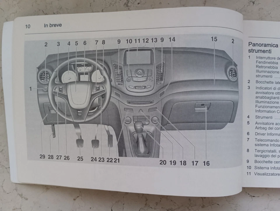 Libretto Uso E Manutenzione Chevrolet Orlando Italiano Manuale Istruzioni  - Immagine 2 di 4