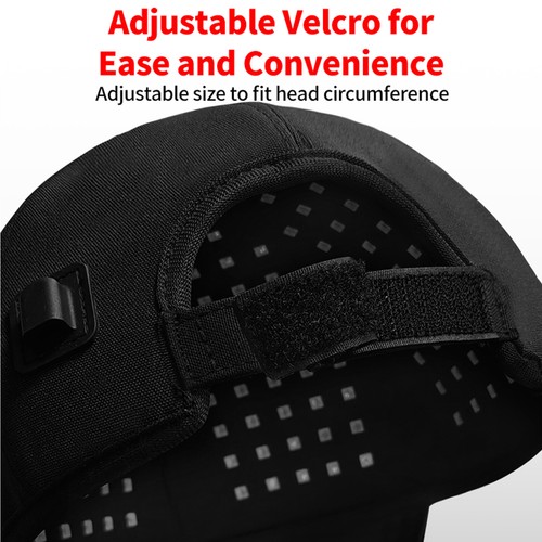 Red Light Therapy Hat 650nm&850nm Hair Loss Treatment Cap Hair Growth Regrowth5j - Picture 5 of 13