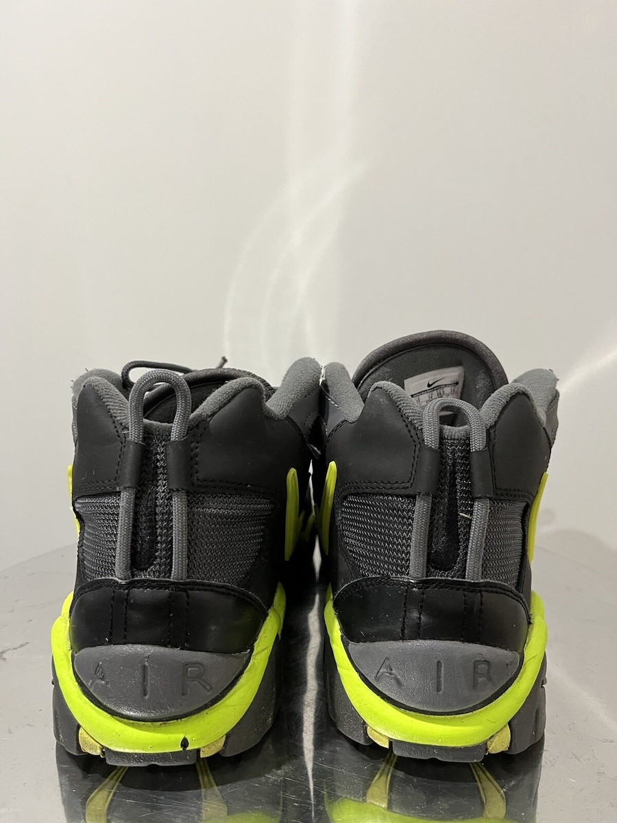 2013 NIKE Air Slant Mid Air Suranto Mid Gray Neon Sneakers