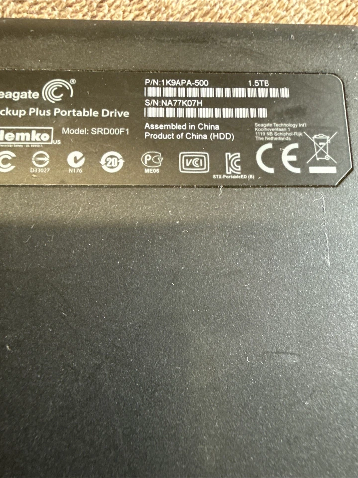 Seagate Expansion Desktop Hard Drive 1K9APA-500 1.5 TB - Image 4 of 4