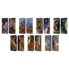 OFFICIAL MYLES PINKNEY MYTHICAL LEATHER BOOK WALLET CASE FOR MOTOROLA PHONES