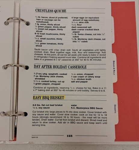Welcome To Our House Ronald McDonald House Cookbook, St Louis, MO. #448 - Picture 5 of 5