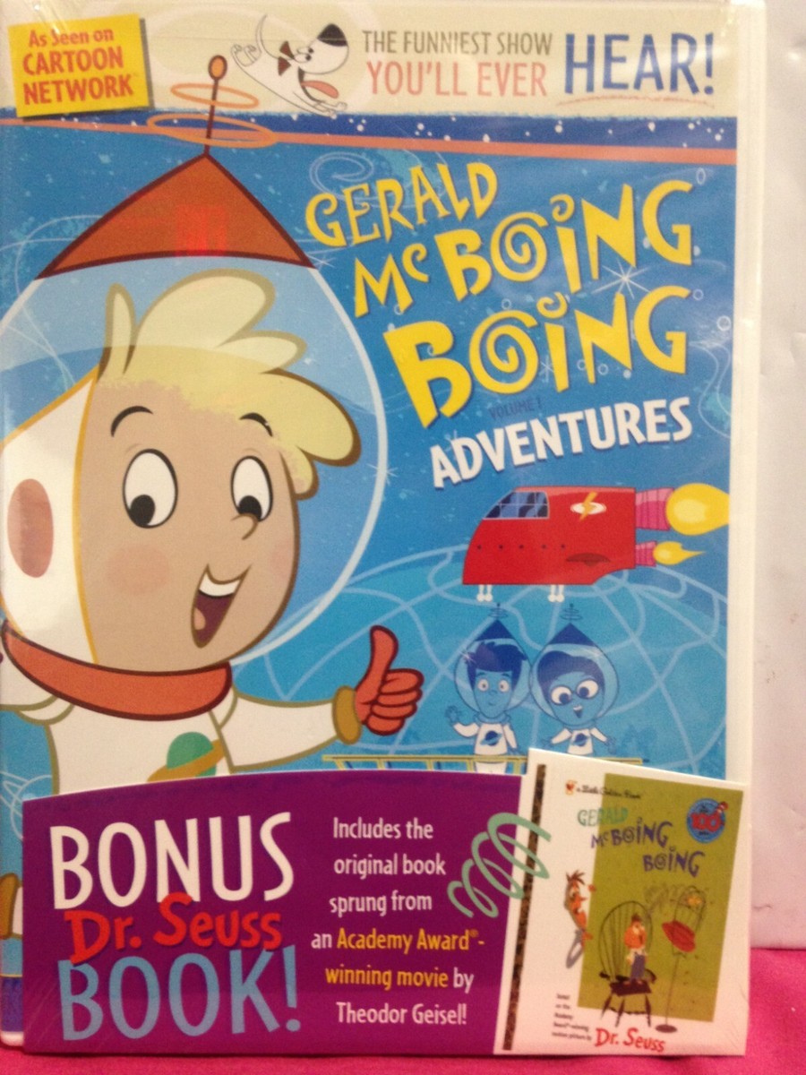 Gerald McBoing Boing - Adventures (DVD, 2006) New + Dr. Seuss