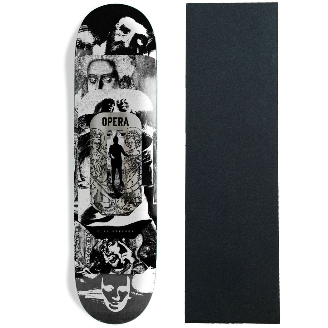 Clay Kreiner Opera Skateboard Deck 8.5 x 32.63 with Grip Tape-image