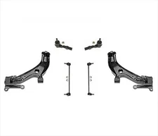 For Honda Fit 2007 2008 Front Lower Control Arms Outer Tie Rods Sway Bar Links