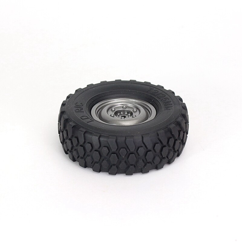 4 Stück RC-Auto Reifen 70 Mm – Silber, Für MN D90, WPL C14/C24/C34, B14/B24 Modelle