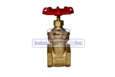 Gate Valve | Full Port | 1-1/2'' NPT Threads | Brass | Industrial Supply