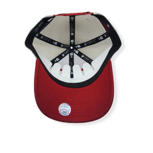 New Era St. Louis Cardinals 9Forty Trucker B1 Mesh Adjustable Snapback Hat Cap - Picture 5 of 6