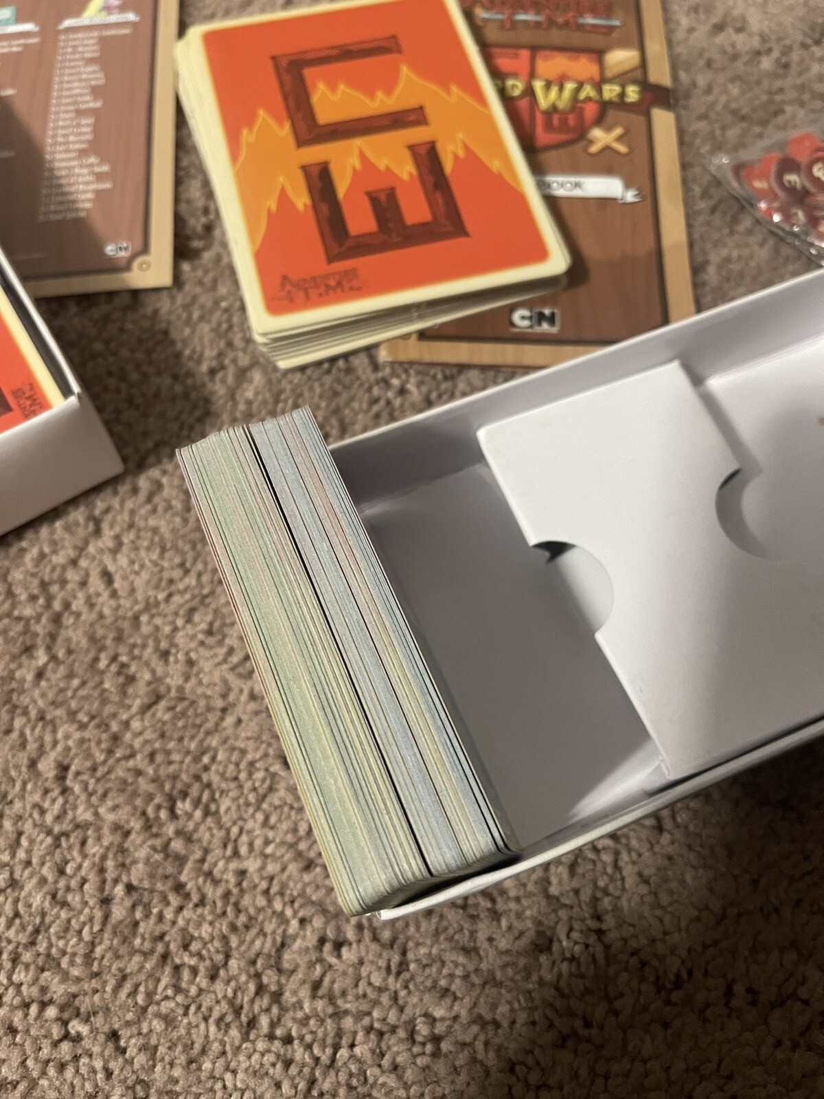 Adventure Time Card Wars Game Finn vs Jake & BMO vs Lady Rainicorn eBay