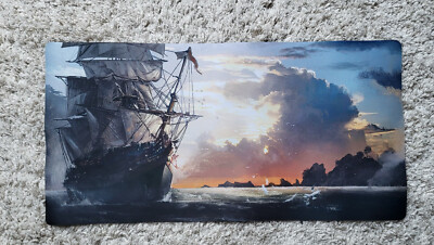 TCG Playmat - custom ship design - Inked Gaming / NEW / 71x35cm