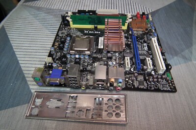 ASUS P5E-VM SE, REV.1.00G, LGA775, Intel Motherboard +CPU C2D 6400 +RAM 1Gb +I/O