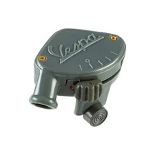Vespa Lichtschalter Faro Basso VM VN VL Acma Plastik Farbe grau Lampe Unten