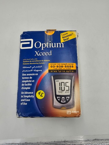 Abbott Optium Xceed diabetes monitoring system NO TEST STRIPS INCLUDED - Picture 5 of 9