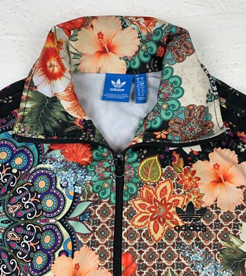 Adidas x Farm Women's Small Jardim Agharta Floral Pattern Track