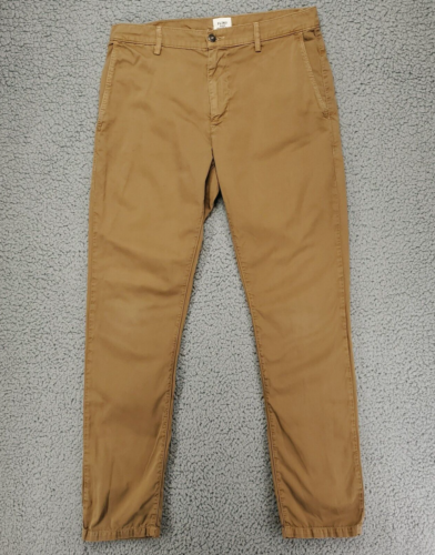 Flint And Tinder Chino Pants Mens 31 (32Wx32L) Tan Straight Cotton - Afbeelding 1 van 12
